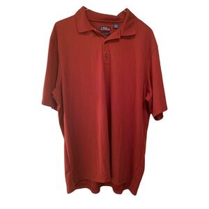 NWOT PGA Tour Red Golf Shirt Men’s